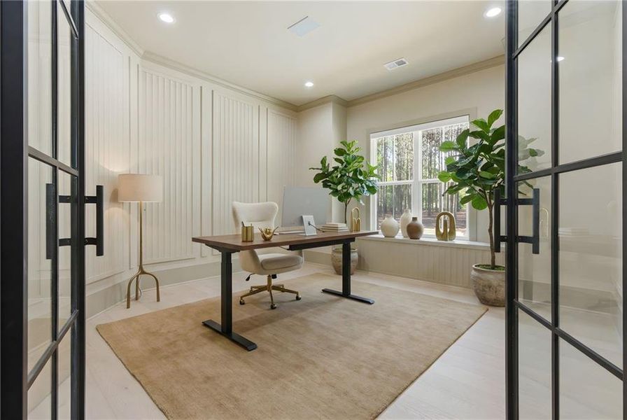 Furnished interior view inside a new home in , Tyrone (Image 67).