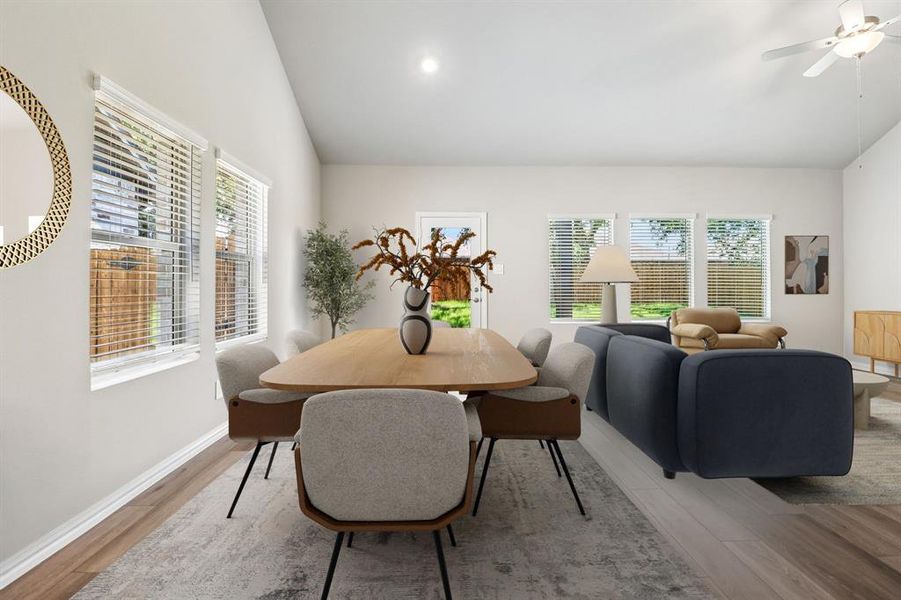 Photo is not of the actual home, but is an inspirational photo of builder’s model home and may depict options, furnishings, and/or decorator features that are not included.