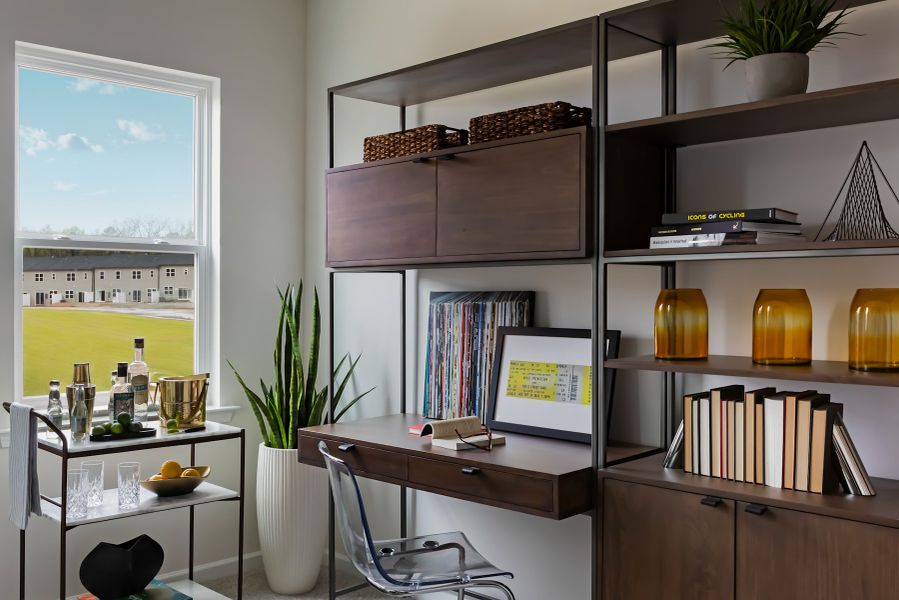 Representative furnished interior of a home built from the Hanover by Tri Pointe Homes in Fifteen 15 Cannon, Charlotte (Image 13).