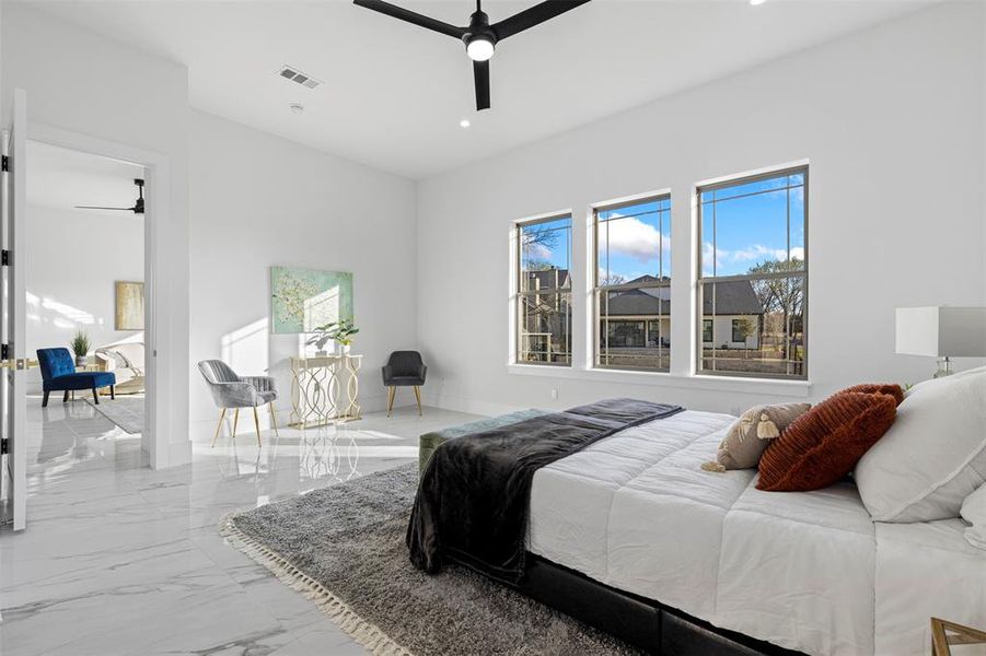 Furnished interior view inside a new home in , Rockwall (Image 11).