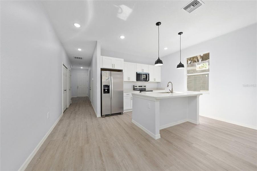 Furnished interior view inside a new home in , Eustis (Image 7).