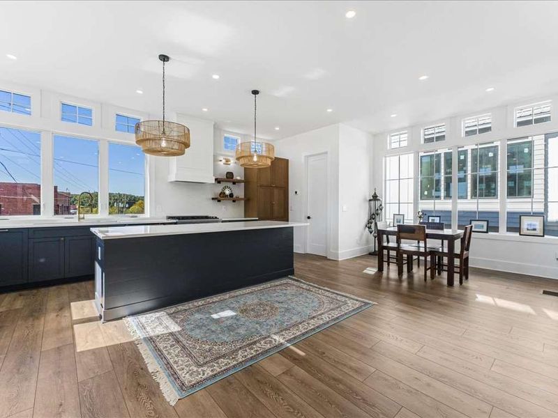 Furnished interior view inside a new home in , Canton (Image 8).