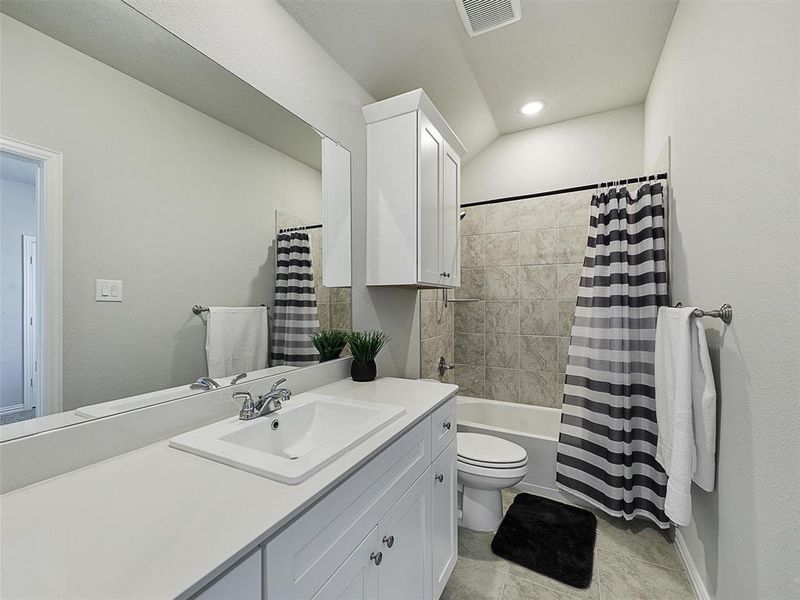 Furnished interior view inside a new home in Bel Air Village, Sherman (Image 33).