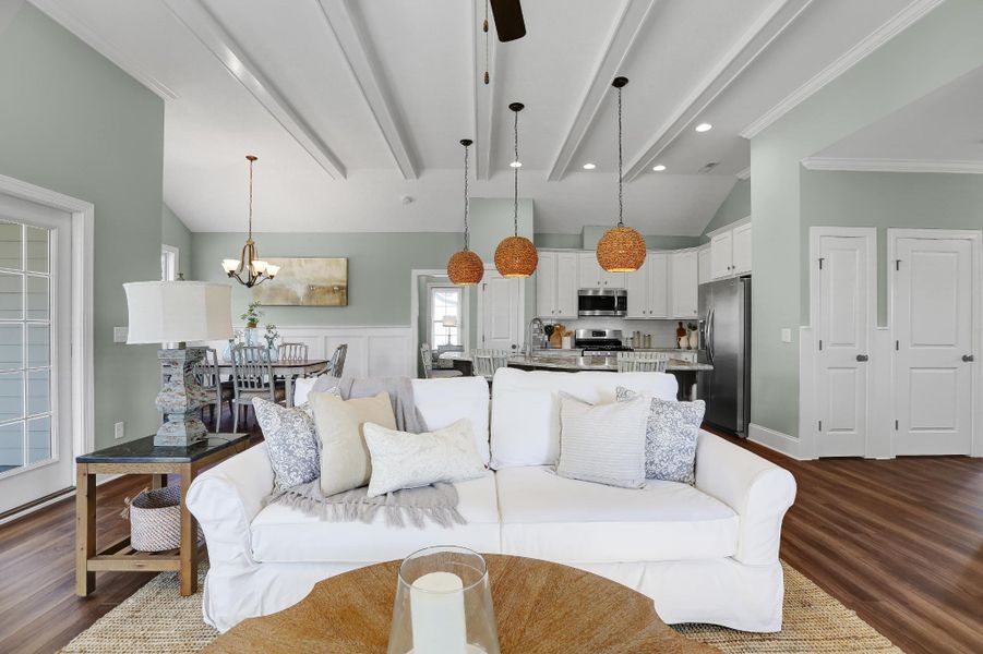 Representative furnished interior of a home built from the Lanai by Bill Clark Homes in The Sanctuary at Sunset Beach, Sunset Beach (Image 10). Representative furnished interior of a home built from the Lanai by Bill Clark Homes in The Sanctuary at Sunset Beach, Sunset Beach (Image 10).