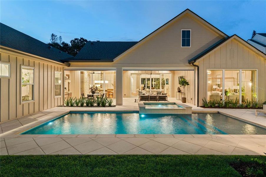 Exterior details and patio area of a home in , Orlando (Image 4). Exterior details and patio area of a home in , Orlando (Image 4).