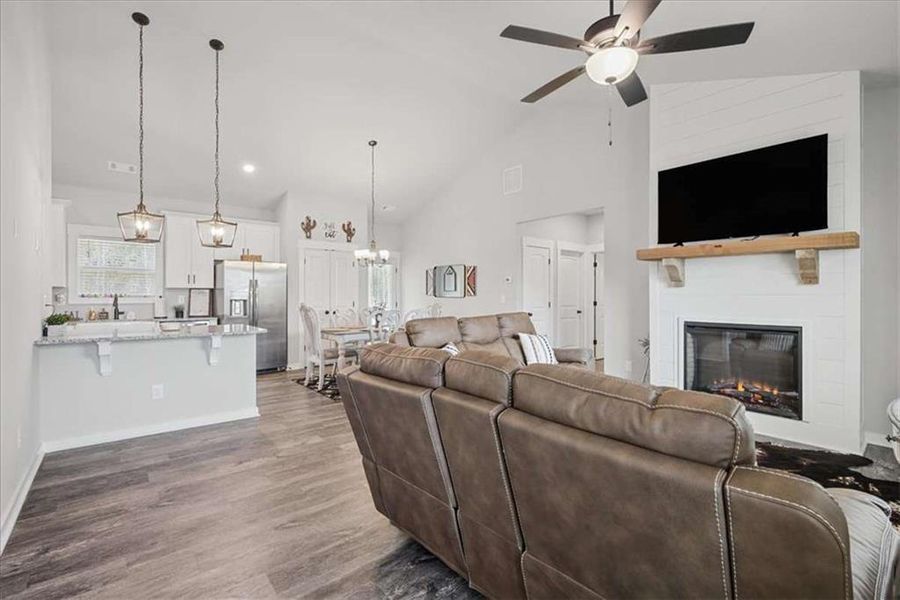 Furnished interior view inside a new home in , Tallapoosa (Image 14).