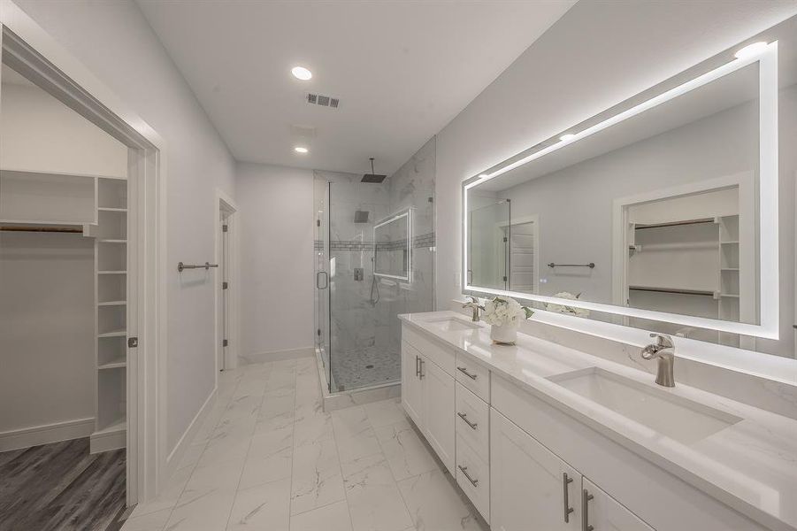 Furnished interior view inside a new home in , Dallas (Image 10). Furnished interior view inside a new home in , Dallas (Image 10).