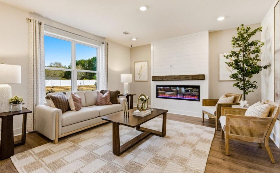 Furnished interior view inside a new home in The Groves of Berkeley, Moncks Corner (Image 15).