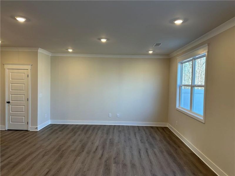Spacious, unfurnished interior of a new home in Millstone at Mundy Mill, Gainesville (Image 29). Spacious, unfurnished interior of a new home in Millstone at Mundy Mill, Gainesville (Image 29).