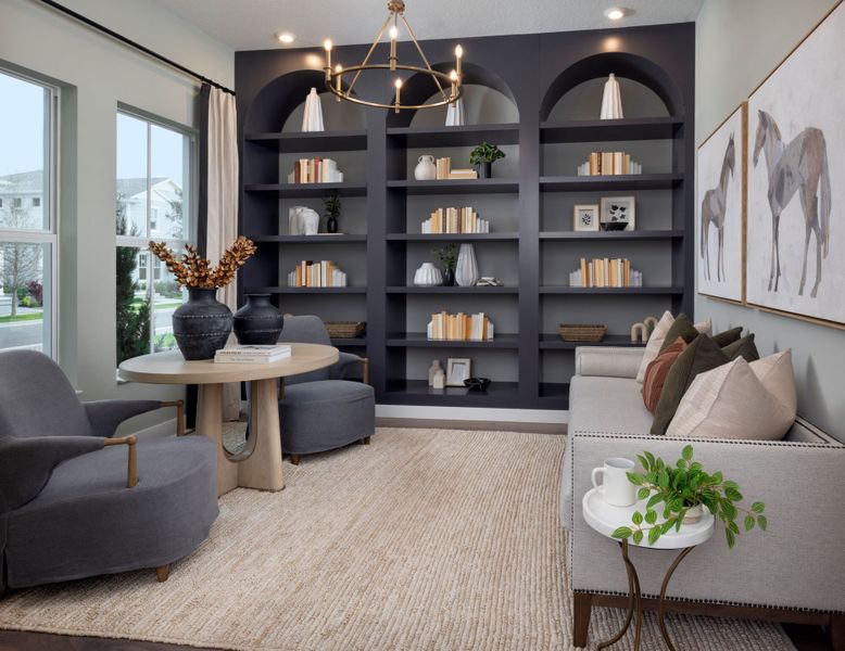 Representative furnished interior of a home built from the Montauk by Mattamy Homes in Newfield, Palm City (Image 6).