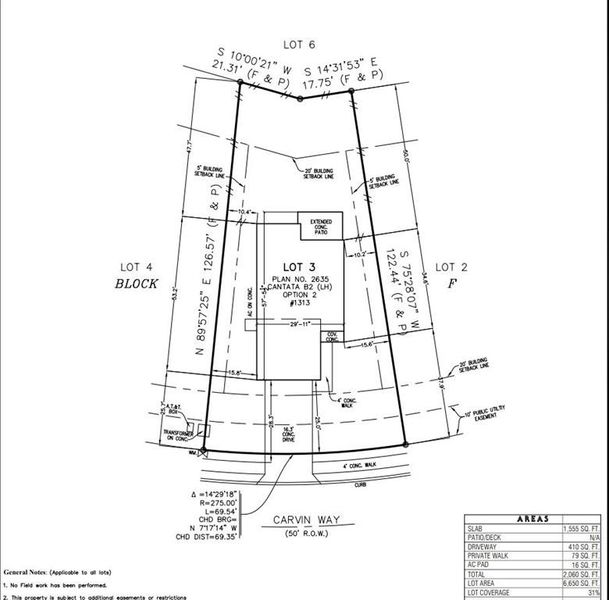 Plot Plan