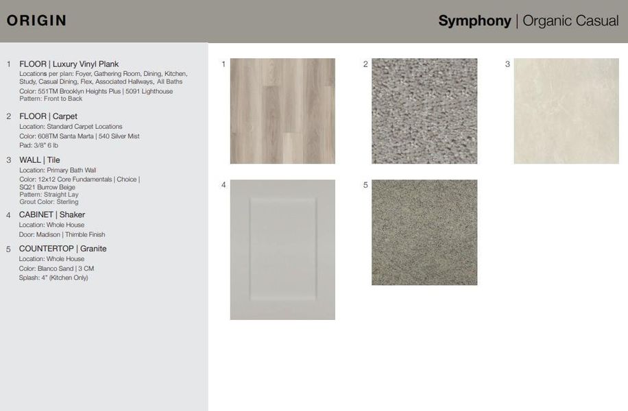 7931 Sunny Lily Loop design selections.