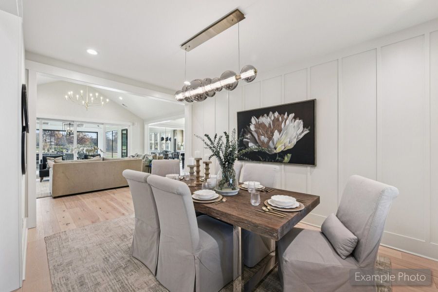 Furnished interior view inside a new home in Davidson Retreat, Davidson (Image 24).