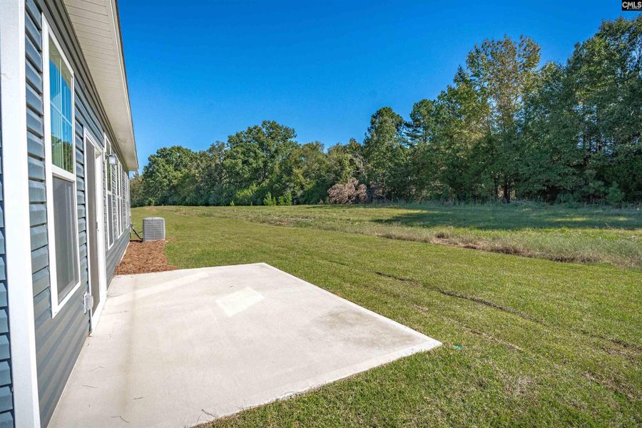 Exterior details and patio area of a home in Rolling Hills, Prosperity (Image 20).
