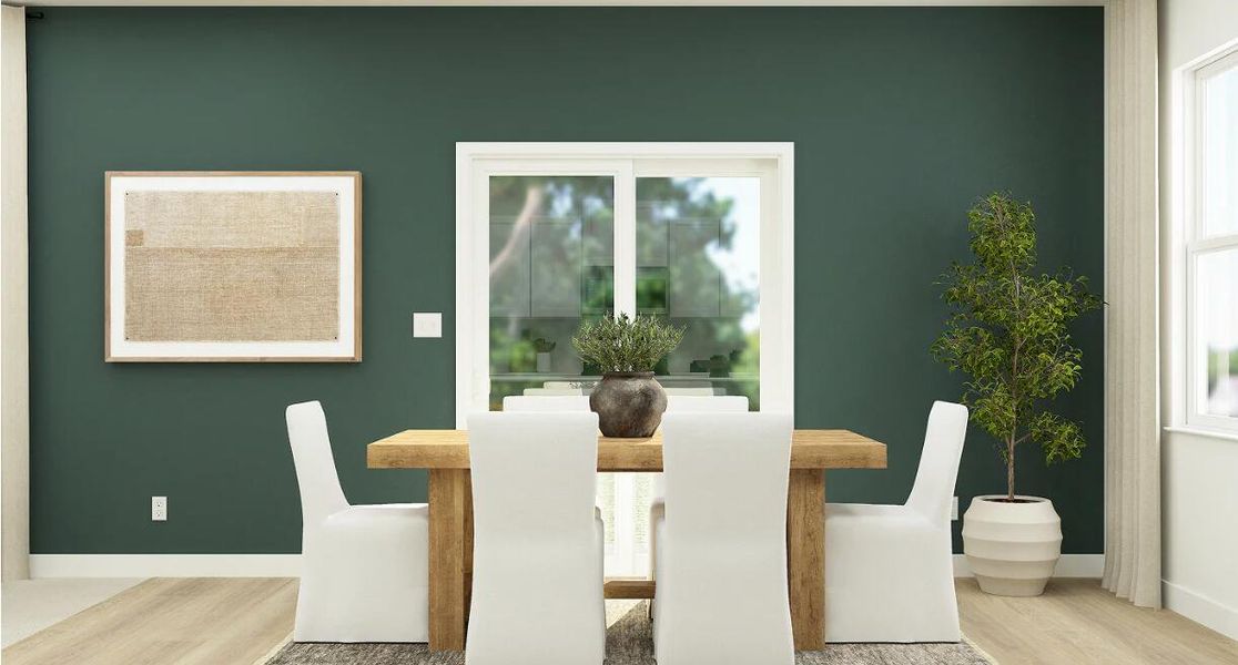 Furnished interior view inside a new home in Lindera Preserve at Cane Bay Plantation: Sabal Collection, Summerville (Image 1). Furnished interior view inside a new home in Lindera Preserve at Cane Bay Plantation: Sabal Collection, Summerville (Image 1).