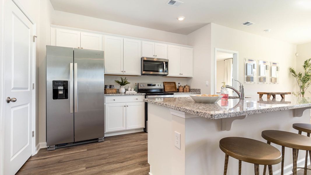 Furnished interior view inside a new home in Fox Run, Supply (Image 4).