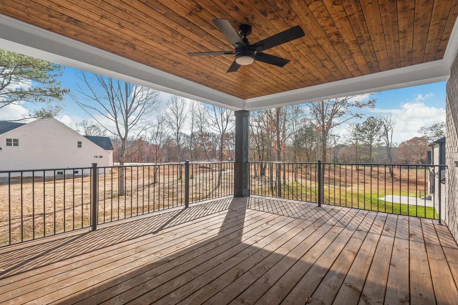 The Monroe B 2nd Story Covered Porch The Monroe B 2nd Story Covered Porch