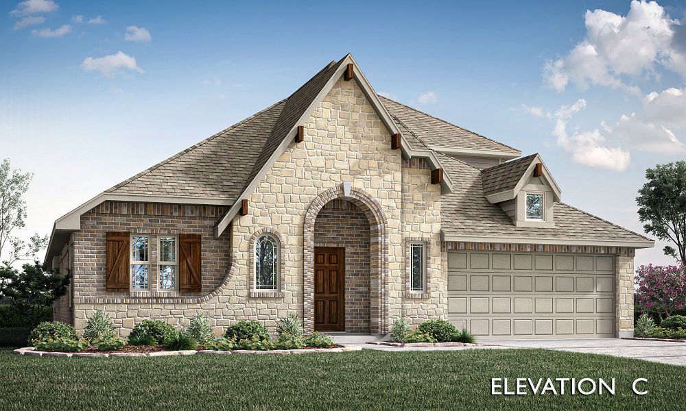 Elevation C. 4br New Home in Kaufman, TX