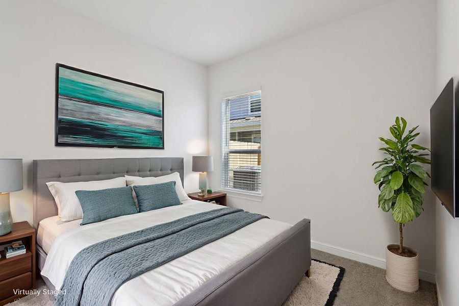 Furnished interior view inside a new home in Kemah Crossing - Luxe Series, Kemah (Image 16).