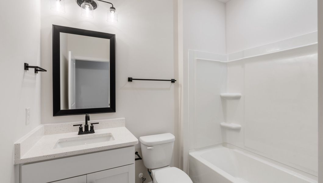 Furnished interior view inside a new home in Arrowood Acres, Enoree (Image 11). Furnished interior view inside a new home in Arrowood Acres, Enoree (Image 11).