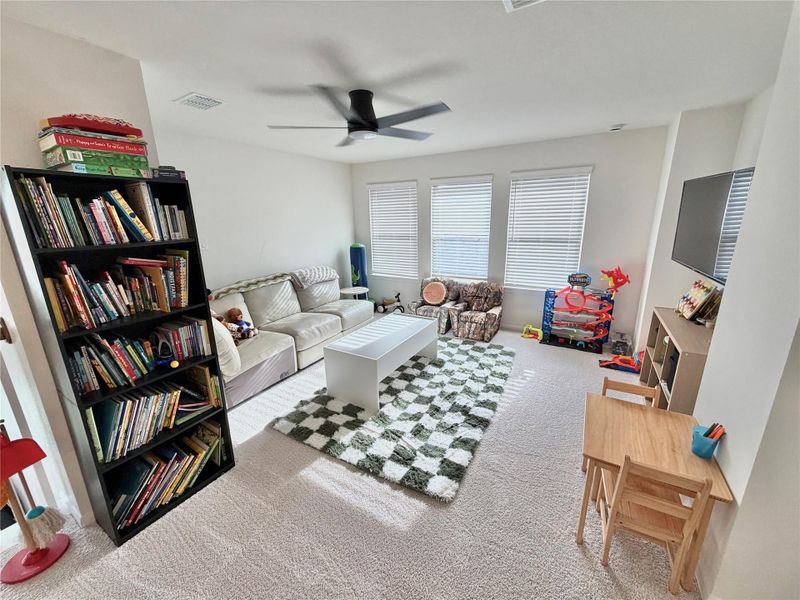 Furnished interior view inside a new home in Windrose Green, Angleton (Image 21).