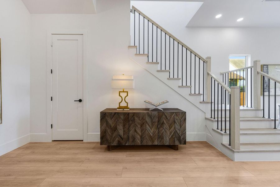Furnished interior view inside a new home in , Houston (Image 27).