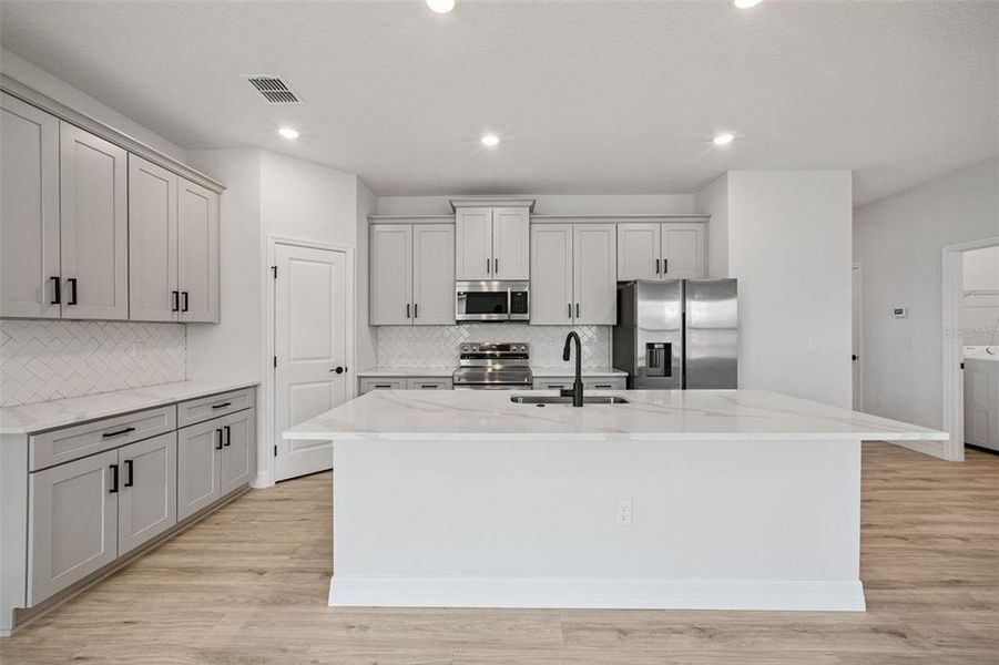 Furnished interior view inside a new home in , Ocala (Image 8). Furnished interior view inside a new home in , Ocala (Image 8).