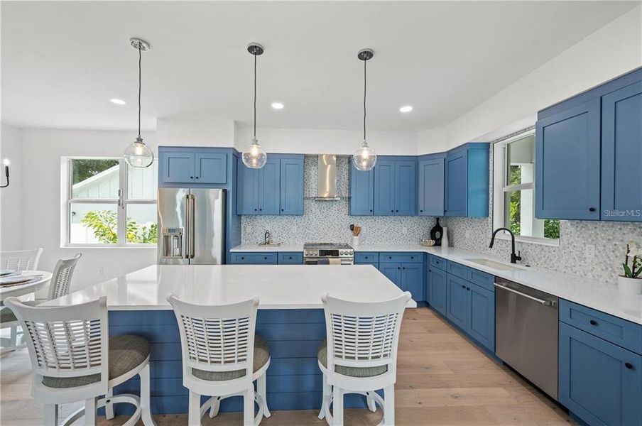 Furnished interior view inside a new home in , Sarasota (Image 37).