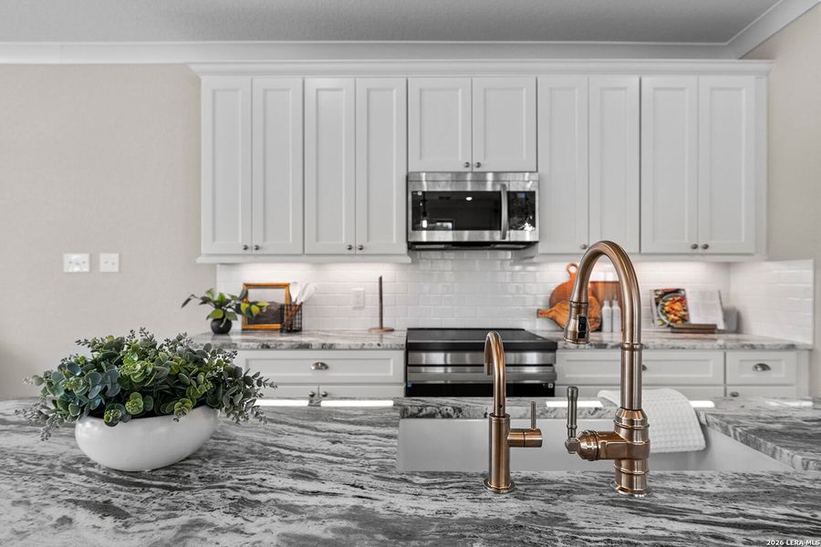 Furnished interior view inside a new home in Friedrich Hill, San Antonio (Image 16).