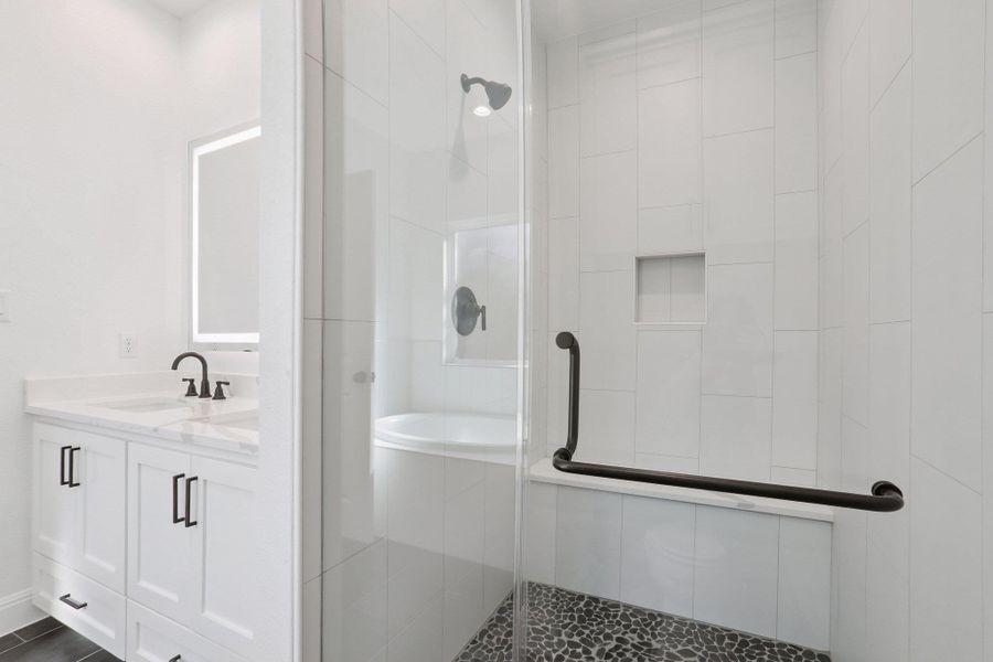 Furnished interior view inside a new home in , Elgin (Image 10).