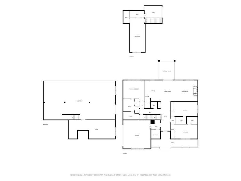 2D floor plan layout of this home in , Baldwin, GA (Image 7).