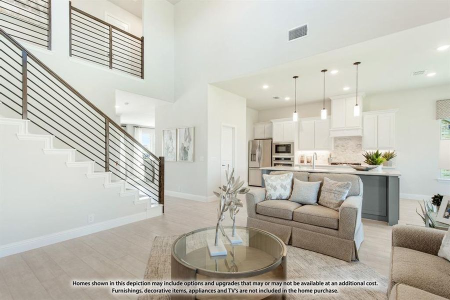 Furnished interior view inside a new home in Devonshire, Forney (Image 14).