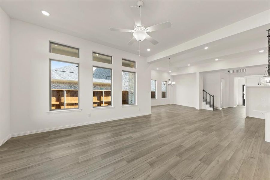 Open Living-Dining Room