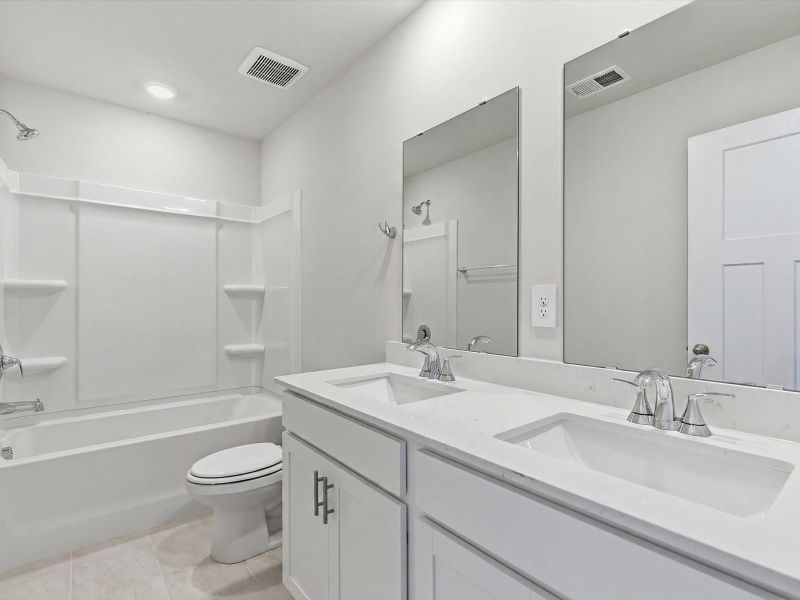 Furnished interior view inside a new home in Crossing at Abner Creek, Greer (Image 8). Furnished interior view inside a new home in Crossing at Abner Creek, Greer (Image 8).
