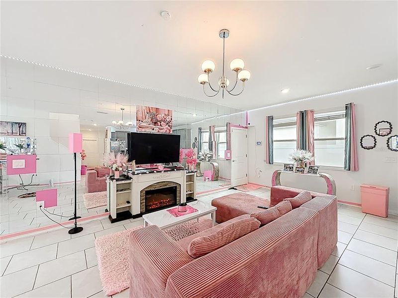 Furnished interior view inside a new home in Rhett's Ridge, Apopka (Image 45).