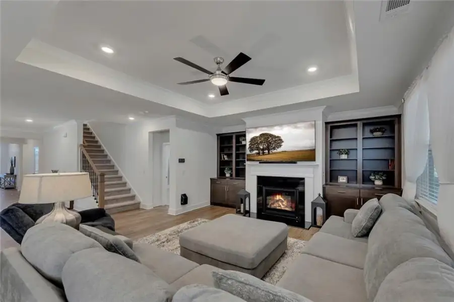 Furnished interior view inside a new home in , Canton (Image 41). Furnished interior view inside a new home in , Canton (Image 41).