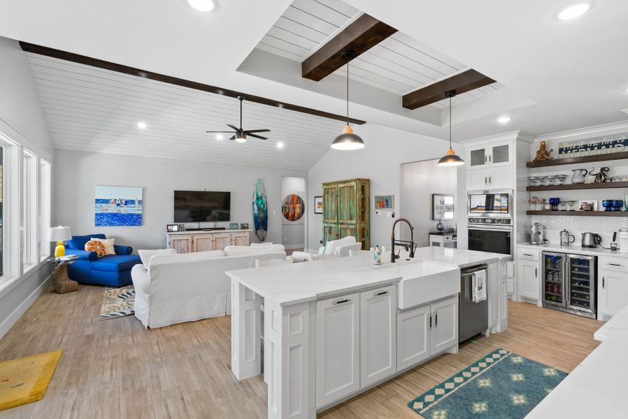 Furnished interior view inside a new home in , Corpus Christi (Image 5).