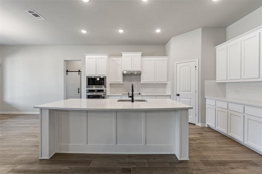 Furnished interior view inside a new home in Oak Grove Addition, Springtown (Image 7). Furnished interior view inside a new home in Oak Grove Addition, Springtown (Image 7).