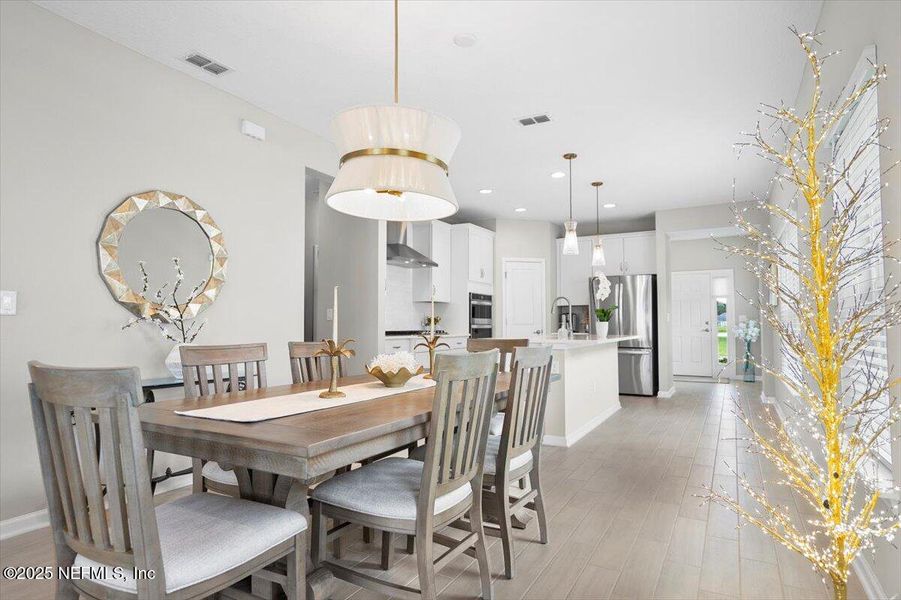 Furnished interior view inside a new home in , St. Augustine (Image 13).