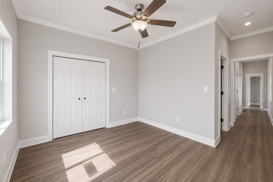 AI Rendering of what the builder/seller expects it to look like once the home is complete.