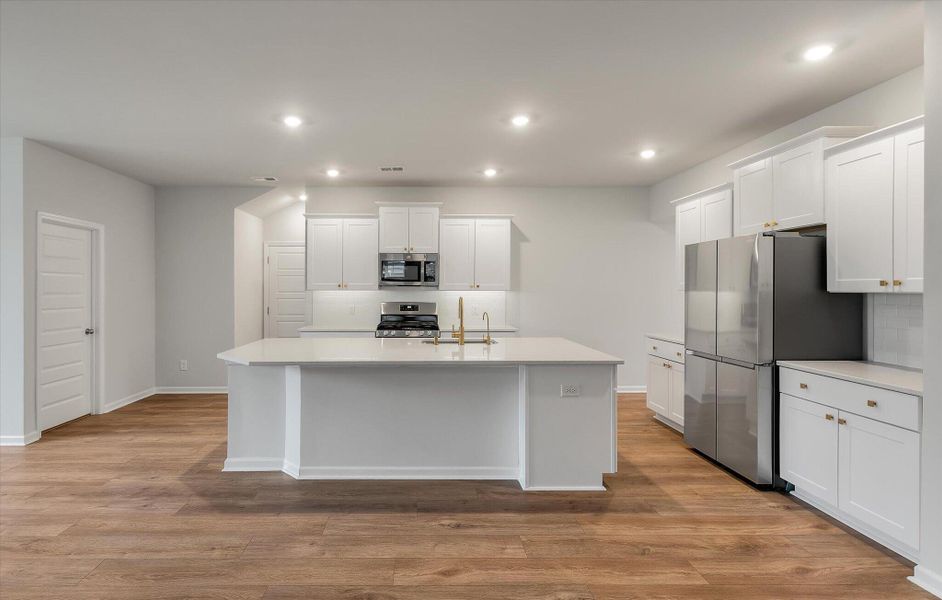 Furnished interior view inside a new home in Sweetgrass at Summers Corner, Summerville (Image 12).