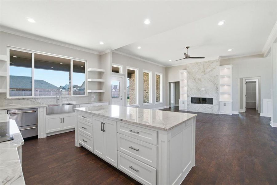 Furnished interior view inside a new home in , Abilene (Image 6).