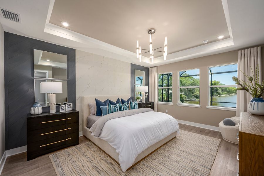 Representative furnished interior of a home built from the Sapphire by Mattamy Homes in Summerlit, Naples (Image 9).