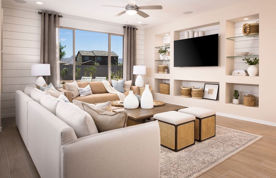 Furnished interior view inside a new home in Allen Ranches, Litchfield Park (Image 7).