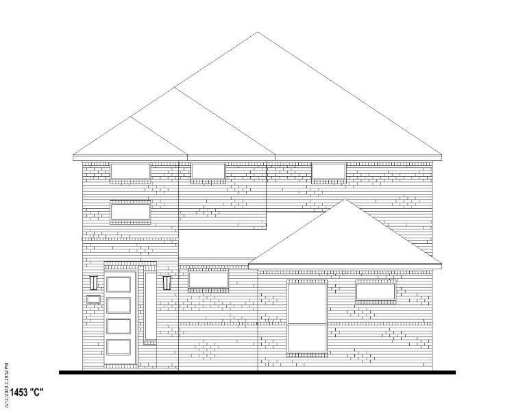 Plan 1453 Elevation C