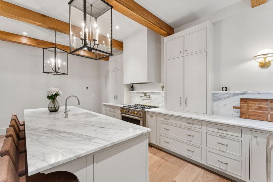 Furnished interior view inside a new home in , Charleston (Image 10).