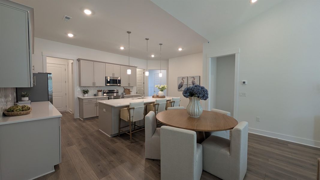 Furnished interior view inside a new home in Long Bay Golf Club, Longs (Image 15).