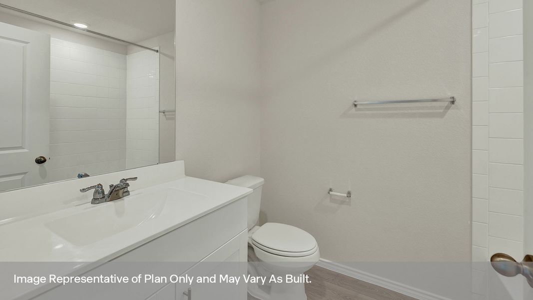 Representative furnished interior of a home built from the The Midland by D.R. Horton in Bollinger, Maxwell (Image 14).