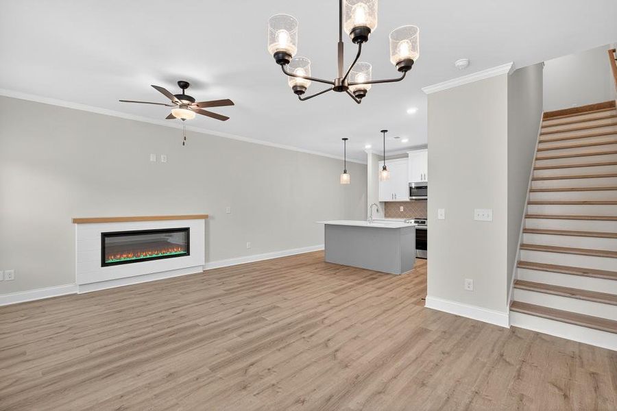 Spacious, unfurnished interior of a new home in Medlock Park, Austell (Image 19).