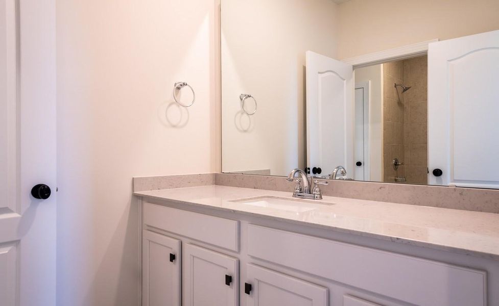 Representative interior finishes for a home built from the Princeton by Greybrook Homes in Harbor Watch, Statesville (Image 25).